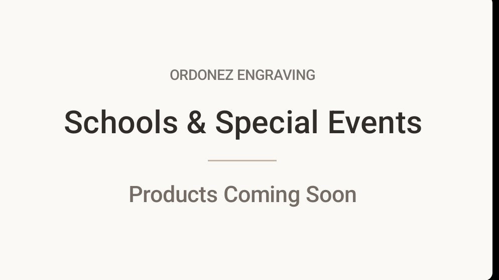 Schools & Special Events